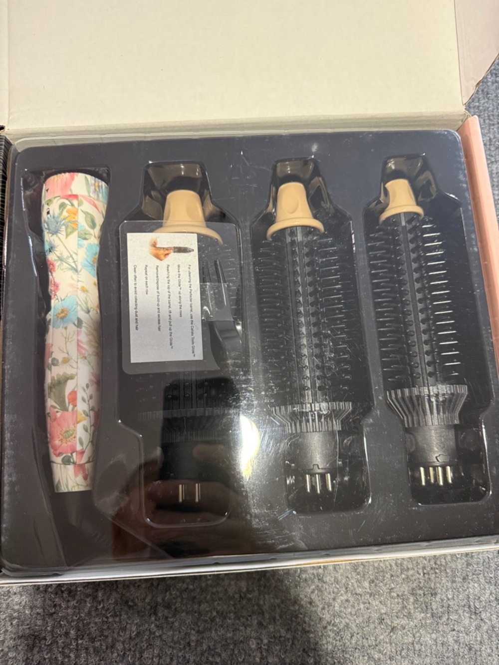 Calista Perfecter Pro Swap Top Heated Round Brush - Black & Pink - Picture 3 of 4